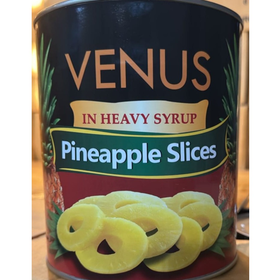 Venus F/S Pineapple 3kg (Heavy Syrup)