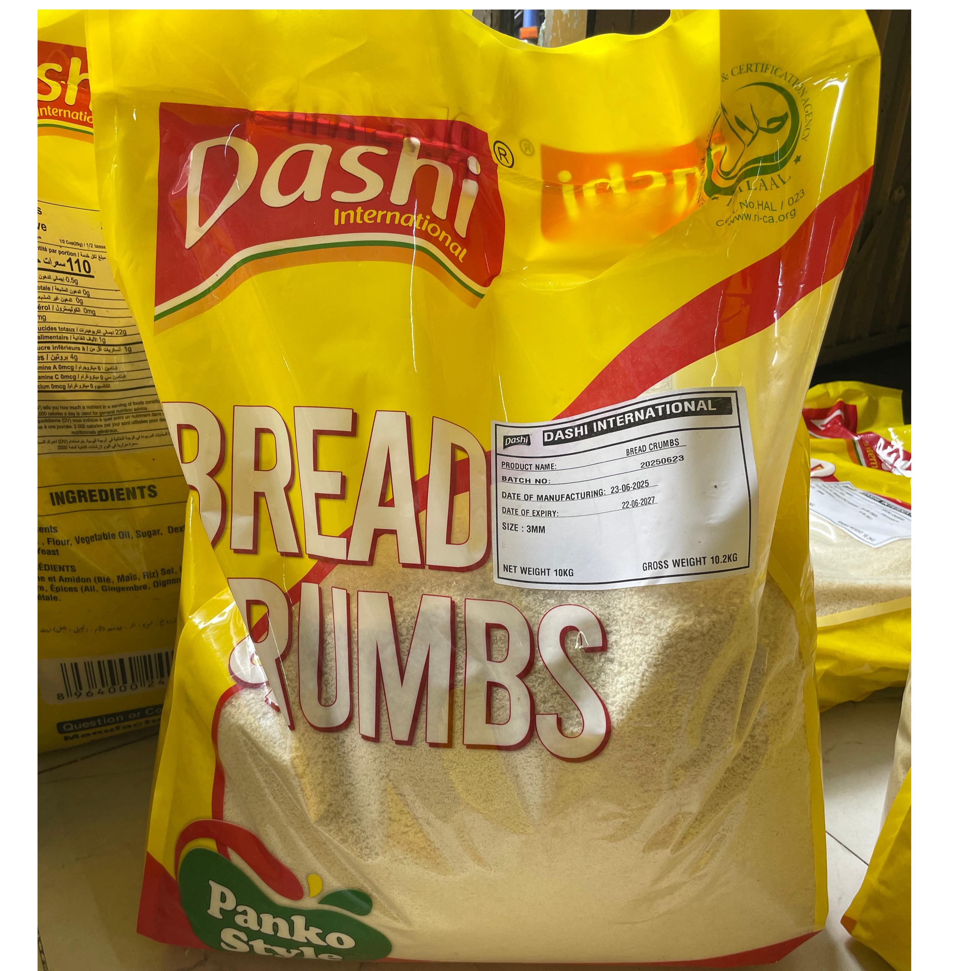 Dashi Bread Crumbs 10kg