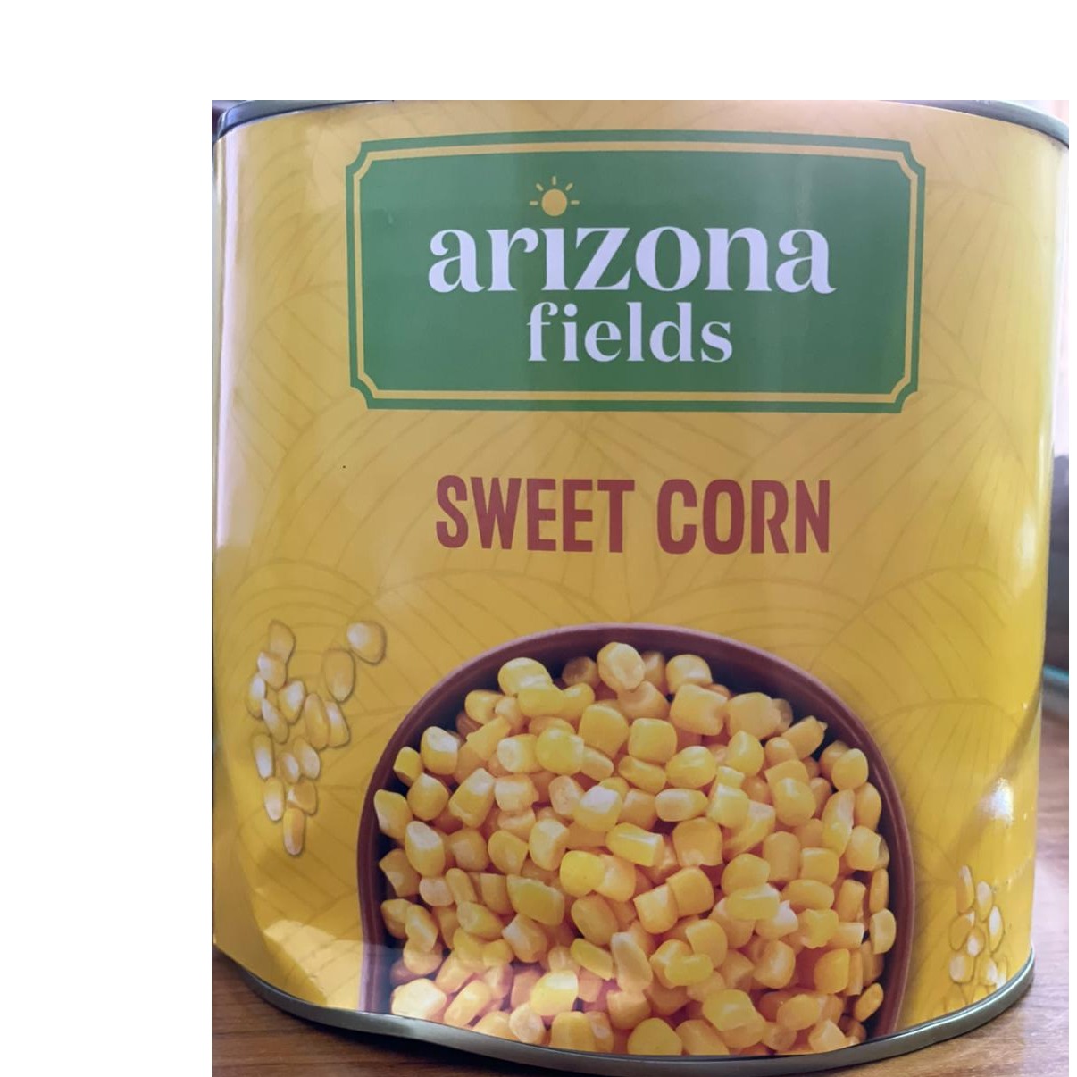 Arizona Fields Sweet Corn 2.1kg (1500gm Drain Weight)