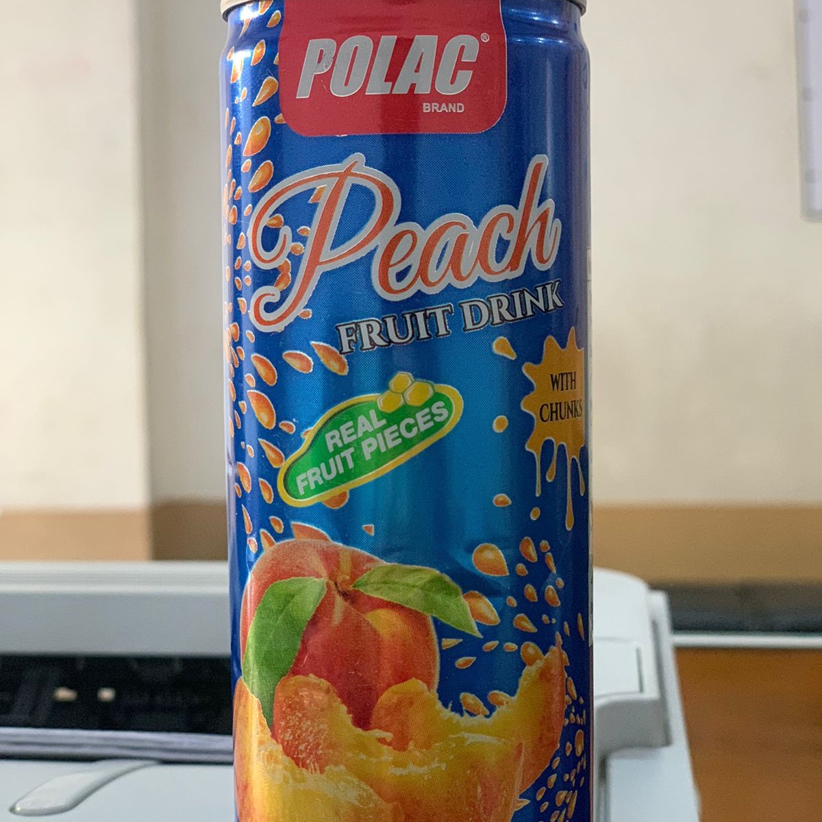 Polac Peach Fruit Drink 250ML