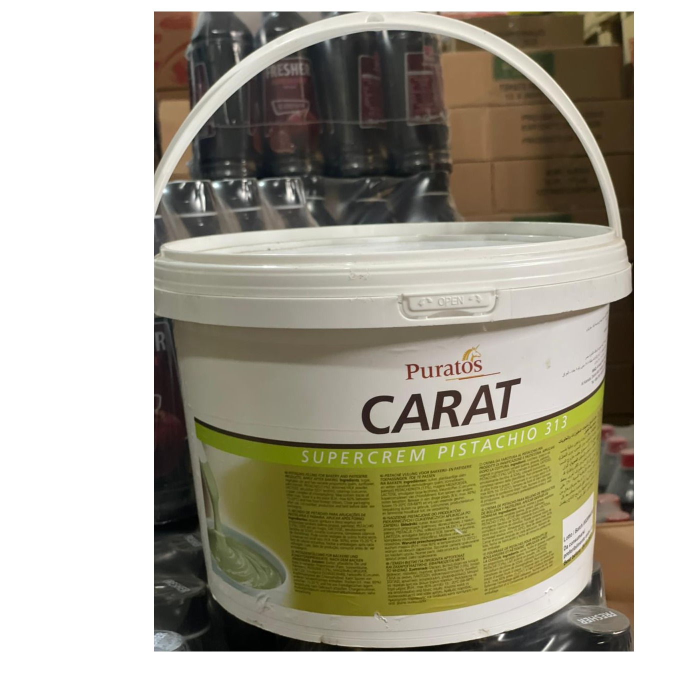 Puratos Supercrem Pistachio 5kg