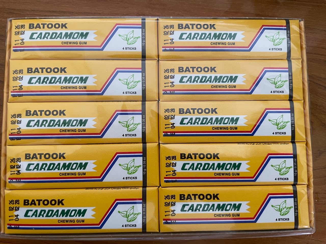 Batook Bubble Gum (4 stick)